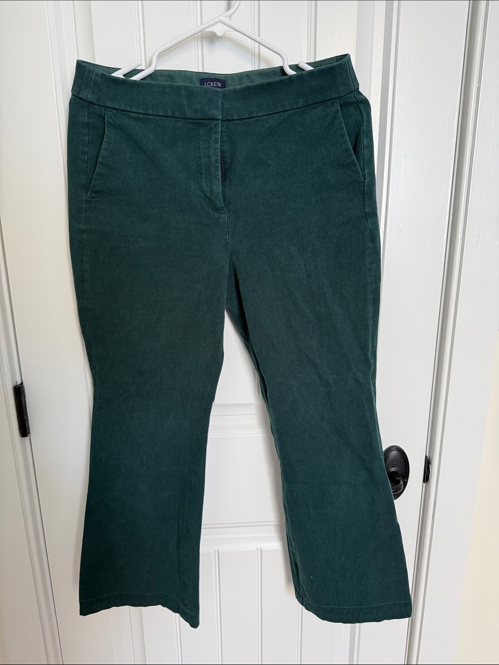 J. Crew Dark Green Work Pants
